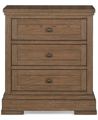 Alverton 3-Drawer Nightstand, Created for Macy's