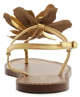 Arezzo Women's Daisy Buckle Flat Sandals