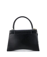 Pre-Owned Balenciaga New Medium Hourglass Top Handle Bag Leather