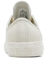 Converse Women's Chuck Taylor All Star Mono Leather Low Top Casual Sneakers from Finish Line