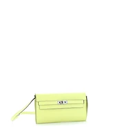 Pre-Owned HERMES Kelly To Go Wallet Chevre Mysore