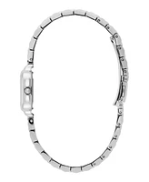 Olivia Burton Women's Grosvenor Mini Silver Tone Bracelet Watch, 20mm