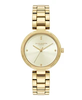 Olivia Burton Women's Dimension Gold Tone Bracelet Watch, 32mm