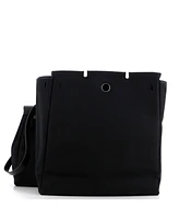Pre-Owned HERMES Mm Herbag Toile and Leather