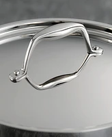 Tramontina Tri-Ply Clad Stainless Steel 6-Qt. Covered Deep Saute Pan