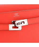 Pre-Owned Hermes Kelly To Go Wallet Evercolor