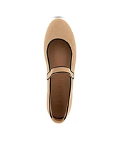 Aerosoles Women's Perry Knit Round Toe Mary Jane Flats