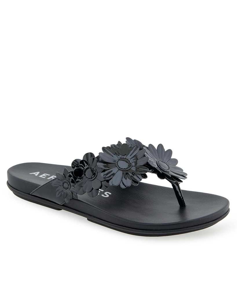 Aerosoles Women's Farrah Round Toe Thong Sandals