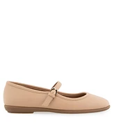 Aerosoles Women's Baylee Round Toe Mary Jane Flats