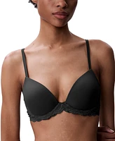 Calvin Klein Women's Sensual Stretch Lace Lift Demi Bra QF8122