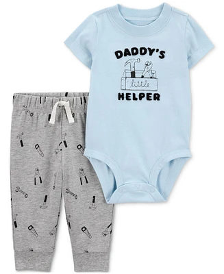 Carter's Baby Boys Bodysuit & Pants, 2 Piece Set