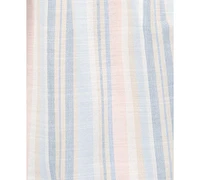 Carter's Baby Girls Striped Flutter-Sleeve Dress