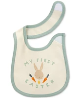 Carter's Baby My First Easter Cotton Teething Bib