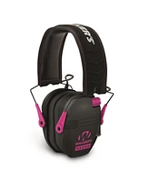 Walkers Game Ear Razor Muffs (Black and Pink) with Protective Case