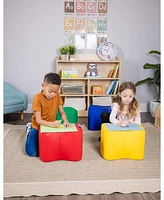 Bintiva Butterfly Modular Soft Seating - Set of 4