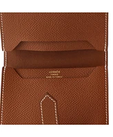 Pre-Owned HERMES Bearn Card Case Epsom