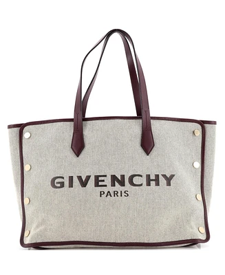 Pre-Owned Givenchy Medium Bond Shopper Tote Canvas