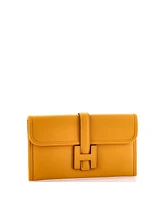 Pre-Owned HERMES Jige Duo Clutch Swift