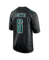 Nike Men's DeVonta Smith Carbon Black Philadelphia Eagles Super Bowl Lix Fashion Game Player Jersey