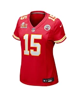 Nike Women's Patrick Mahomes Red Kansas City Chiefs Super Bowl Lix Game Jersey