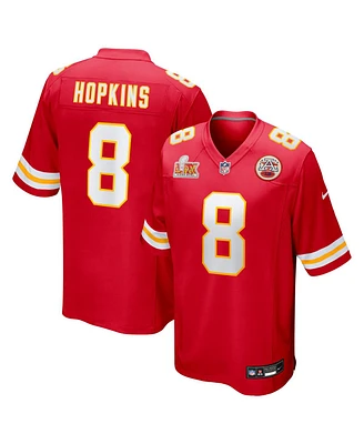 Nike Men's DeAndre Hopkins Red Kansas City Chiefs Super Bowl Lix Game Player Jersey