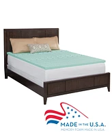 Dream Serenity EcoZone 2" Memory Foam Mattress Topper, Twin Xl