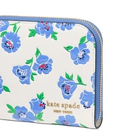 kate spade new york Devin Springtime Leather Zip-Around Continental Wallet