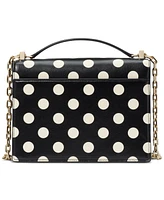 kate spade new york Deco Dot Small Leather Chain Crossbody