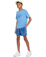 Nike Big Boys Dri-fit Woven Drawstring Printed Shorts