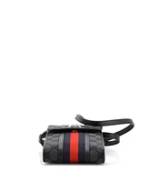 Pre-Owned Balenciaga x Gucci The Hacker Project Web Phone Bag Bb Coated Canvas