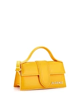 Pre-Owned Jacquemus Le Bambino Top Handle Flap Bag Leather