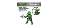 Boss Fight Studio Saurozoic Warrior Triax Skiver Futuristic, Armored Dinosaur Hero – Highly Articulated, Posable Collectible Action Figure with