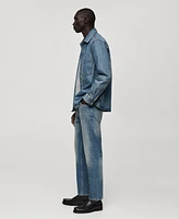 Mango Men's Denim Overshirt