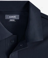 Alfani Men's Laser Cut Short Sleeve Performance Polo Shirt, Exclusively at Macy's