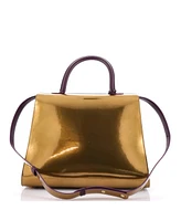 Pre-Owned Delvaux Gm Brillant Top Handle Bag Leather