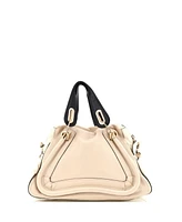 Pre-Owned Chloe Medium Paraty Top Handle Bag Leather