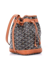 Pre-Owned Goyard Pm Petit Flot Bucket Bag Coated Canvas