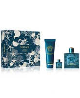 Versace Men's 3-Pc. Eros Eau de Parfum Gift Set