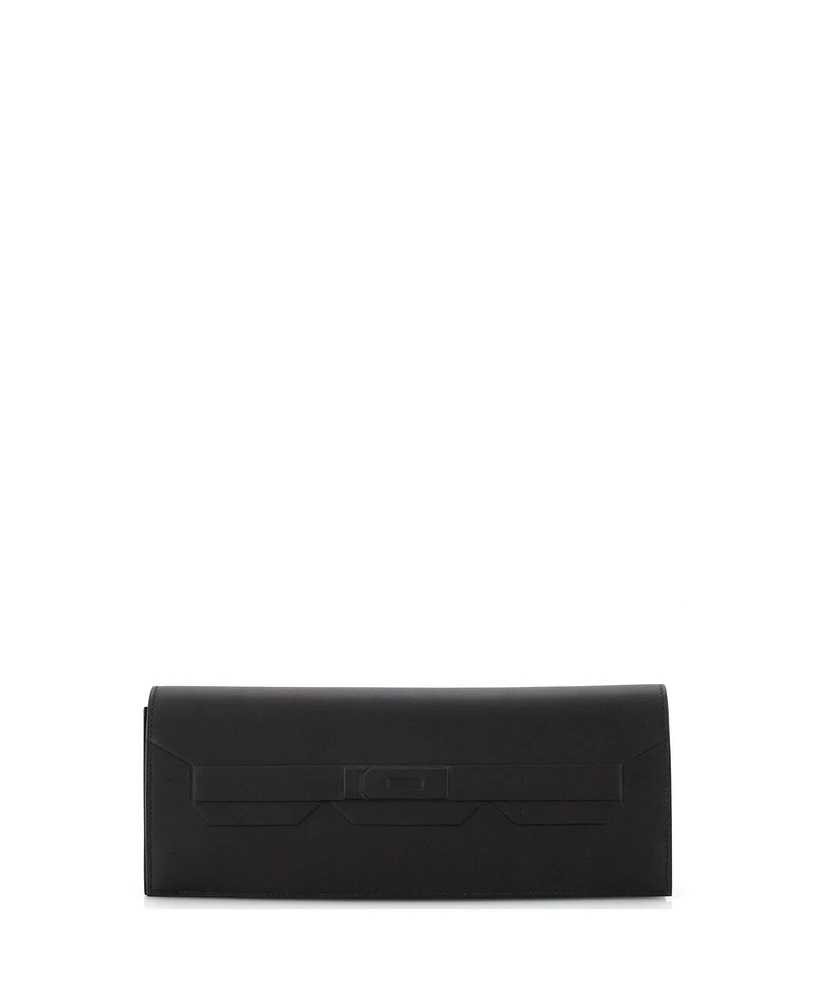 Pre-Owned HERMES Long Shadow Clutch Swift