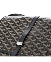 Pre-Owned Goyard Mm Belvedere Ii Messenger Bag Coated Canvas