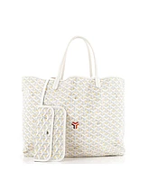 Pre-Owned Goyard Gm Saint Louis Tote Claire Voie Coated Canvas