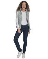 Charter Club Women's Packable Hooded Puffer Vest