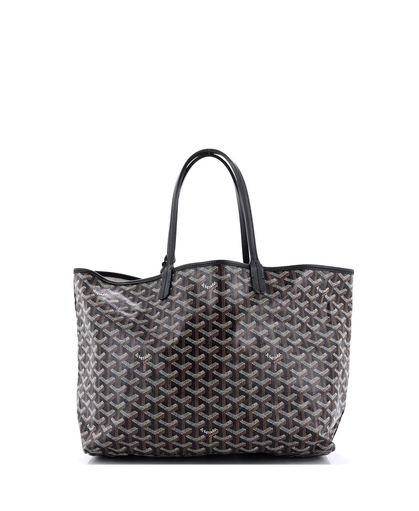 Pre-Owned Goyard Pm Saint Louis Tote Coated Canvas