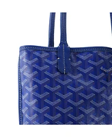 Pre-Owned Goyard Mini Anjou Reversible Tote Coated Canvas