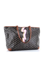 Pre-Owned Goyard Mm Artois Tote Coated Canvas