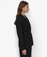 Dkny Women's Belted Blazer