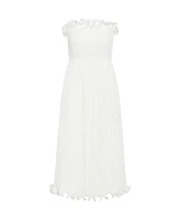 City Chic Plus Opulent Maxi Dress