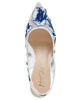 Betsey Johnson Women's Page Beaded Block Heel Pumps