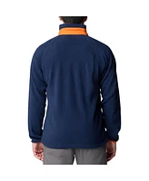 Columbia Men's Navy Auburn Tigers Flanker Iv Fleece Raglan Full-Zip Jacket