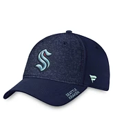 Fanatics Men's Deep Sea Blue Seattle Kraken Authentic Pro Rink Flex Hat